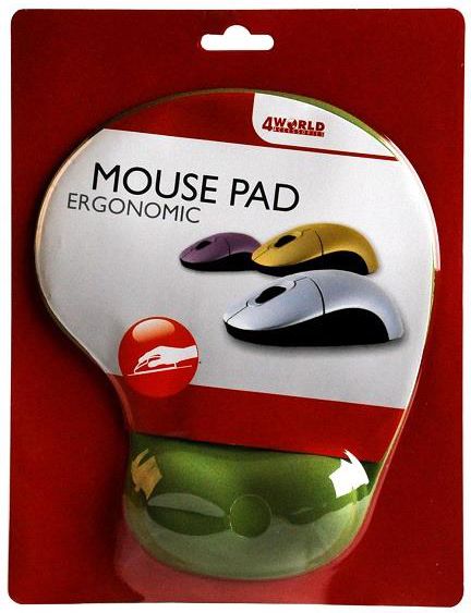 Podkładka 4World Ergonomiczna Zielona 10101