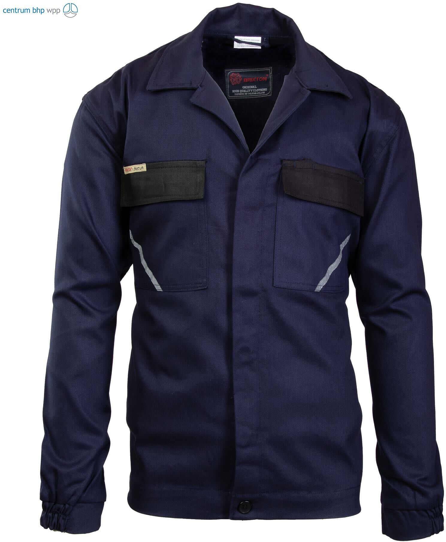 BLUZA ROBOCZA BRIXTON NATUR; GRANATOWY