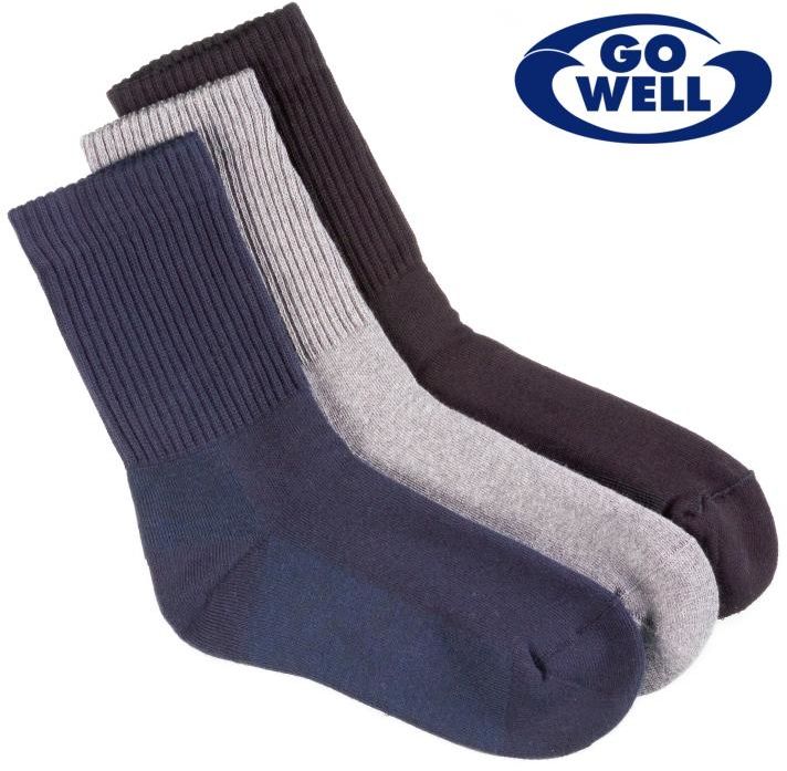 Compressana Skarpety zdrowotne odciążające GoWell MED Multi Czarny Rozmiar III 3015-III-07