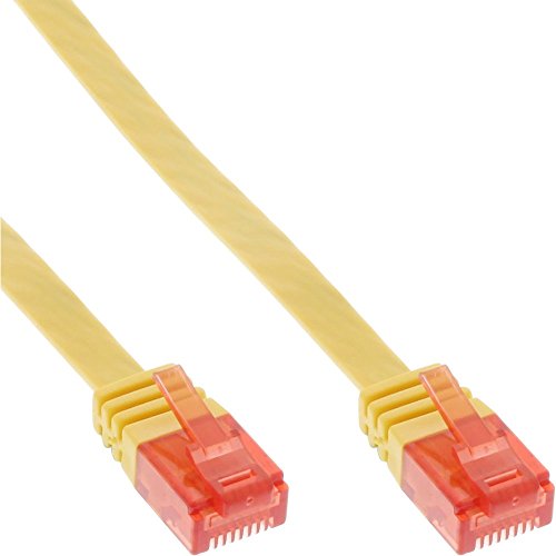 InLine 7m - kabel sieciowy U/UTP - 1000 Mbit - Cat.6 - RJ45 - żółty 71607Y
