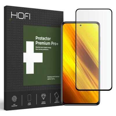 Фото - Захисне скло / плівка Xiaomi Szkło Hartowane  POCO X3 PRO / POCO X3 NFC HOFI Full Pro+ czarne 