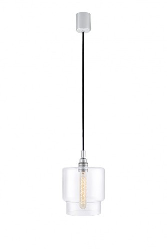Kaspa Lampa wisząca Longis IV czarny przewód 10552109