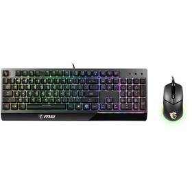 Klawiatura i mysz MSI Vigor GK30 COMBO, CZ+SK layout (S11-04CS601-CLA) Czarna