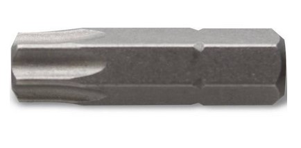 Końcówki wkrętakowe (bity) TORX 40 25mm stal S2, blister 2 sztukowy HOGERT