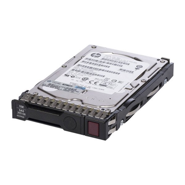 HP dysk twardy 300GB 6G SAS 15K rpm SFF (2.5-inch) SC Enterprise 3yr Warranty Ha