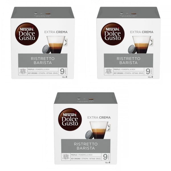 Nescafe DOLCE GUSTO Ristretto Barista 3x16 kapsuł 7613036867597