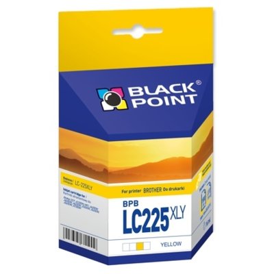 Black Point BPBLC225XLY zamiennik Brother LC-225XLY