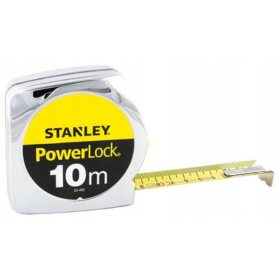 Stanley PowerLock 10 m x 25 mm z blokadą