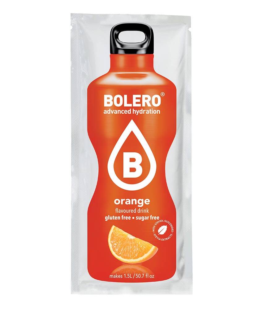 BOLERO Bolero Napój koncentrat 1 kcal Pomarańcza 9g