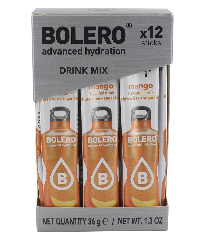 BOLERO Bolero Napój koncentrat 1 kcal Mango 6g x 12 saszetek