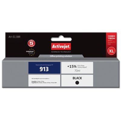 ActiveJet zamiennik HP 913 L0R95AE tusz czarny - 70ml