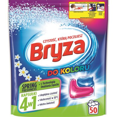 Bryza Kapsułki do prania 4 w1 Spring Freshness 50 szt