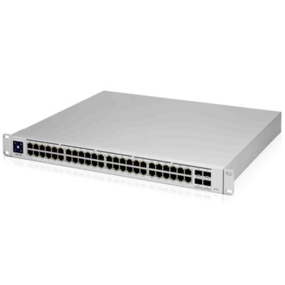 Ubiquiti UniFi 48Port Gigabit Switch with 802.3bt PoE, Layer3 Features USW-Pro-48-POE