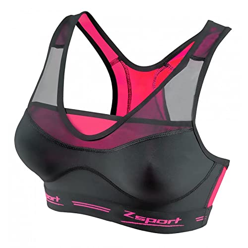 A to Z Sport Zsport damski biustonosz sportowy Virtuosity S czarny/różowy F-VITBR-512IB00_512_85-B