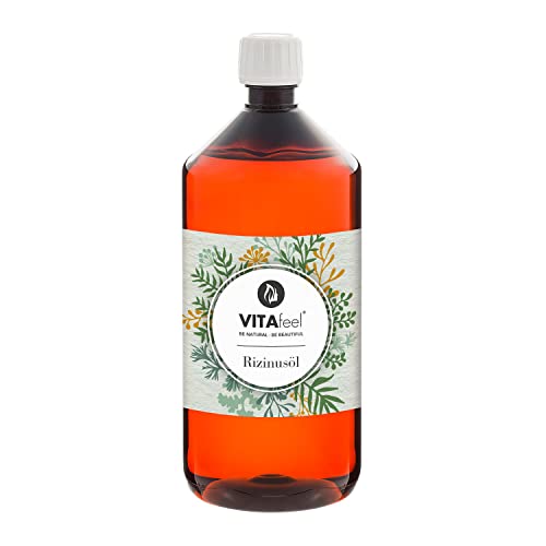 MeaVita Nasiona  olej rycynowy  100% czysty kaltgepresstes olej, jakość premium 1000 ml 60323