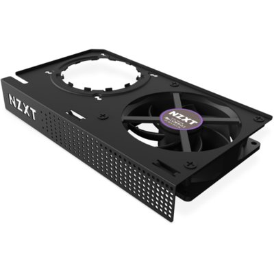 NZXT KRAKEN G12 - zestaw montażowy GPU do serii Kraken X AIO - ulepszone chłodzenie GPU - Zgodność z AMD i NVIDIA GPU - aktywne chłodzenie dla VRM - Czarny, RL-KRG12-B1 RL-KRG12-B1
