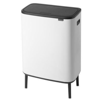 Brabantia Kosz na śmieci Bo Touch Bin Hi 60 l biały 130205