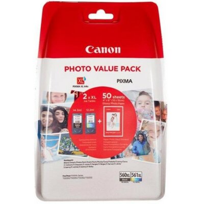 Canon PG-560XL / CL-561XL Photo Value Pack 3712C004