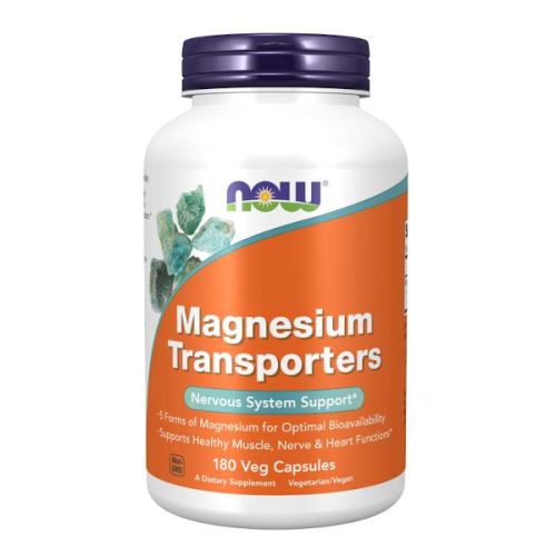 Now Foods Foods Magnesuim Transporters 180 kaps. Foods) TT001366