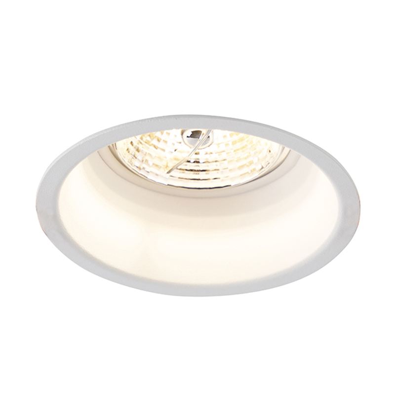 QAZQA Nowoczesna wpuszczana biała plamka - Dept