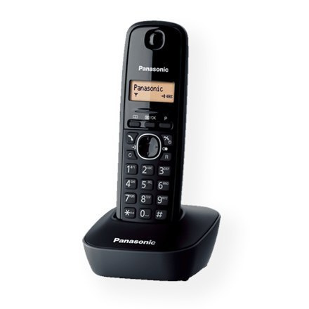 Panasonic Cordless KX-TG1611FXH Black, Caller ID, Wireless connection, Phonebook capacity 50 entries, Built-in display, ...nie z tej ziemi - OFERTY z KOSMOSU