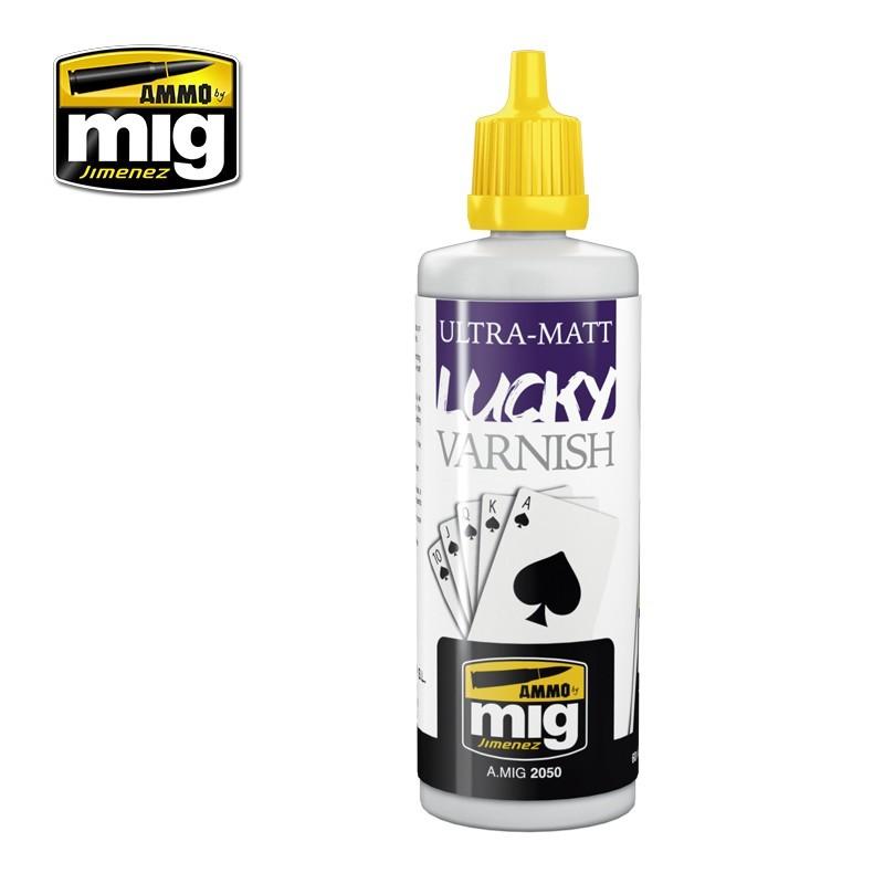 mig Farba akrylowa Ammo Mig - Ultra-Matt Lucky Varnish mig 2054
