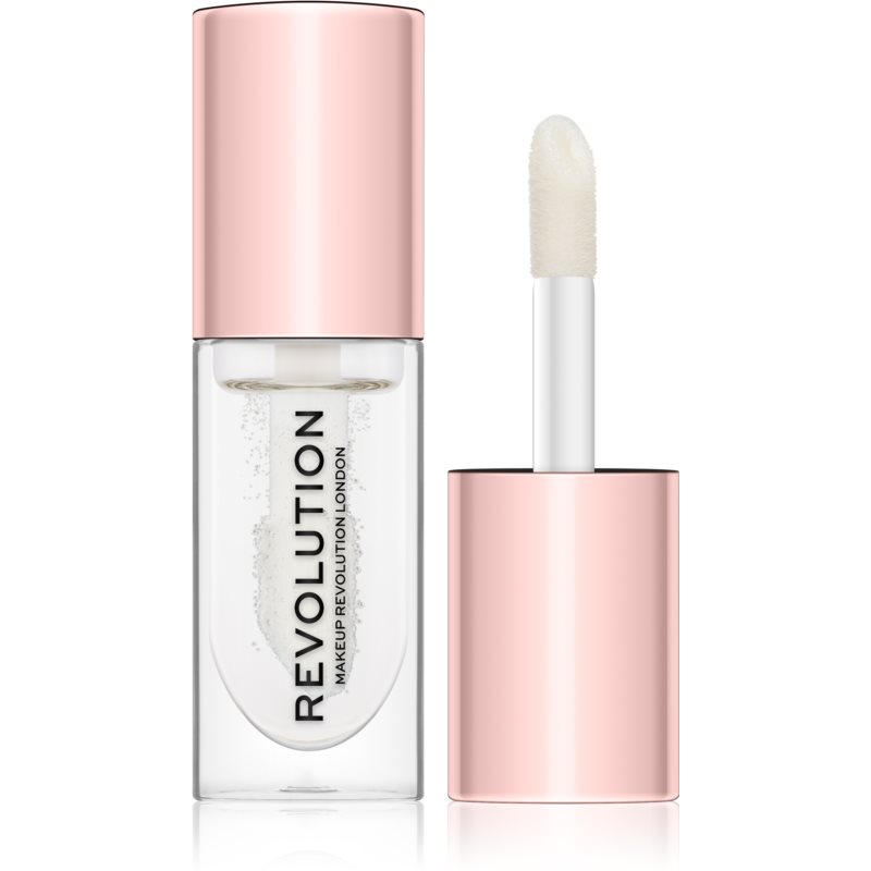 Makeup Revolution Pout Bomb błyszczyk do ust nadający objętość z wysokim połyskiem odcień Glaze 4,6 ml
