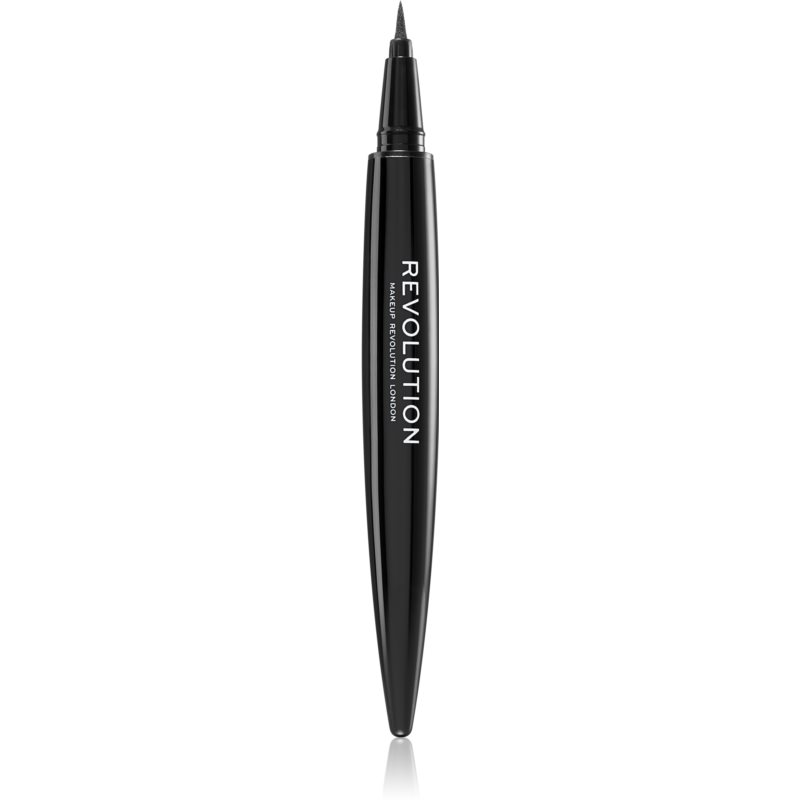 Makeup Revolution Renaissance Flick eyelinery w płynie w pisaku Brown 0,8 g