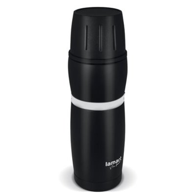 Lamart Kubek termiczny CUP LT4052 czarny/biały)