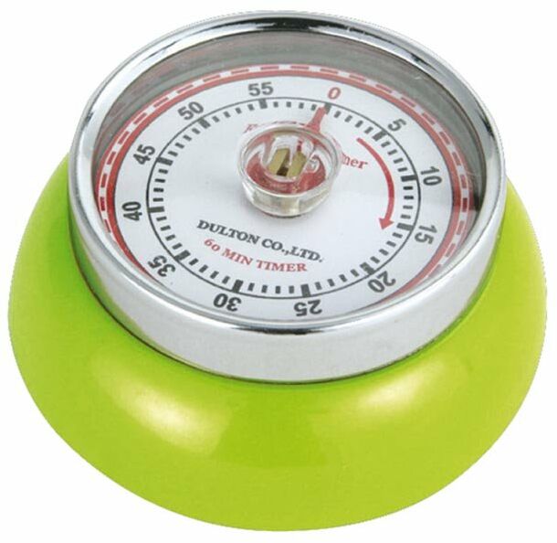 Zassenhaus Timer mechaniczny Speed, zielony (ZS-072259)