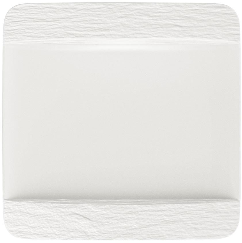 Villeroy & Boch Talerz do serwowania kwadratowy Manufacture Rock blanc