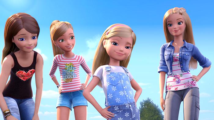 Mantle Rejse lyserød Barbie i siostry: Wielka przygoda z pieskami