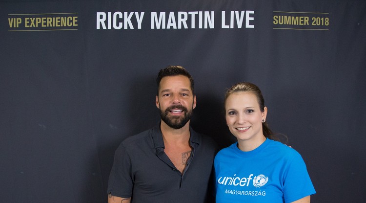 Ricky Martin & Meszaros Antónia