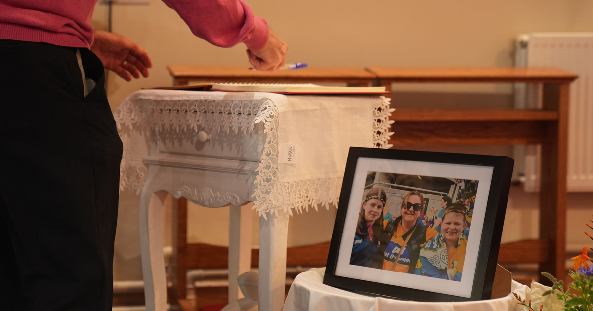 Prayer service held for mother and 2 children killed