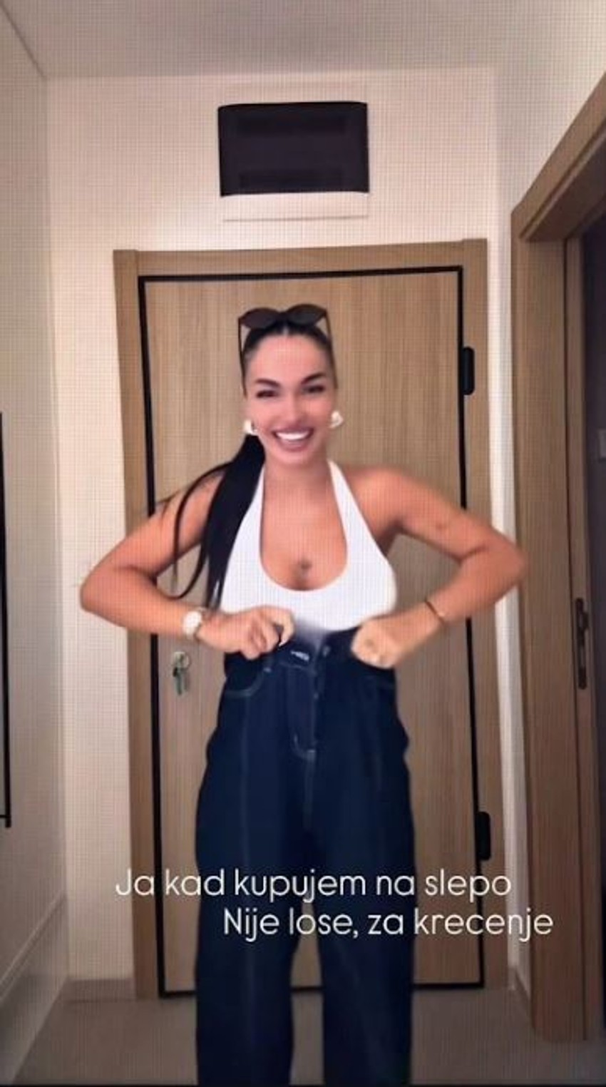 Teodora Džehverović kupila prevelike farmerke