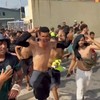 Migranti iz Maroka u španskoj enklavi Seuta
