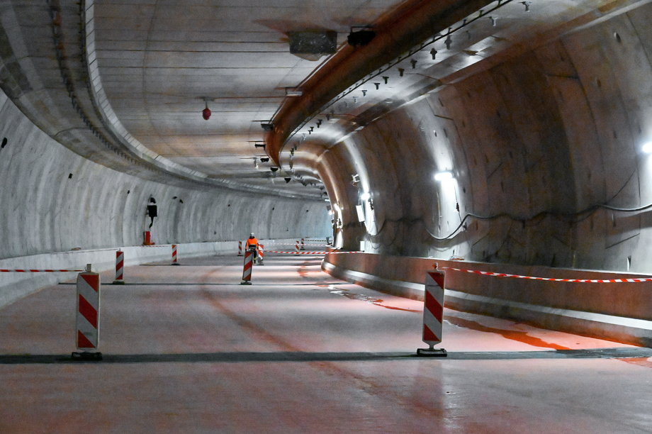 Budowa tunelu pod Świną - 2 lutego 2023 r.