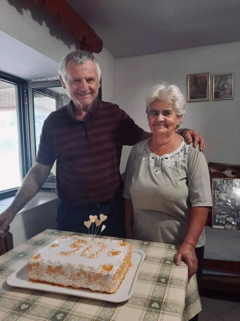 Dragan i Zorka Stevanović Stragari 50 godina braka