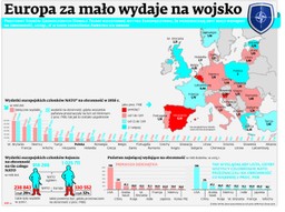 Europa za mało wydaje na wojsko