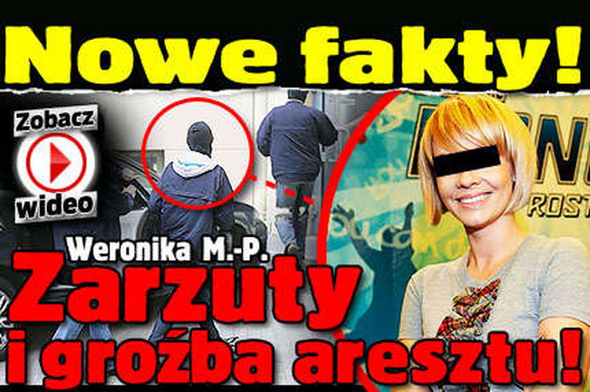 Weronika M.-P. usłyszała zarzuty