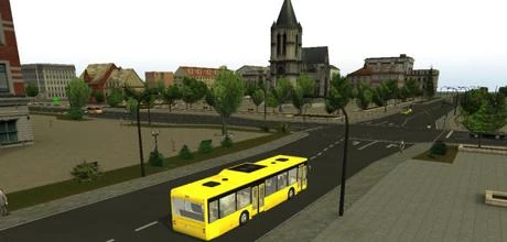 Screen z gry "Bus Simulator 2009"