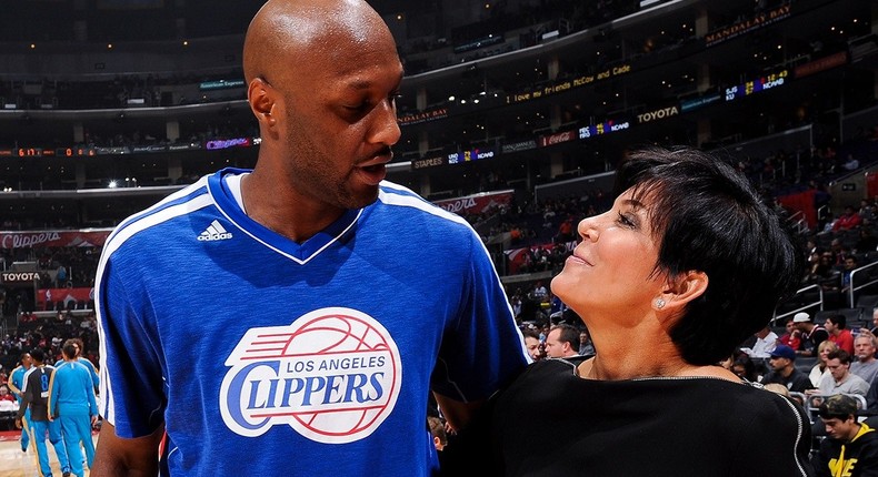 Lamar Odom, Kris Jenner 