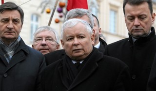 Kaczyński w miesięcznicę smoleńską: Żadne słowa z niemieckich ust, nas nie odwrócą z tej drogi. Nie zawrócimy
