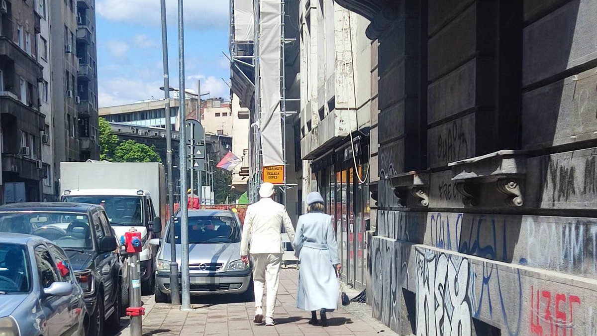 Kosovska ulica, bračni par 