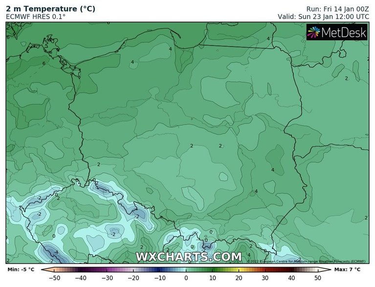 Powiew zimy nie potrwa prawdopodobnie długo