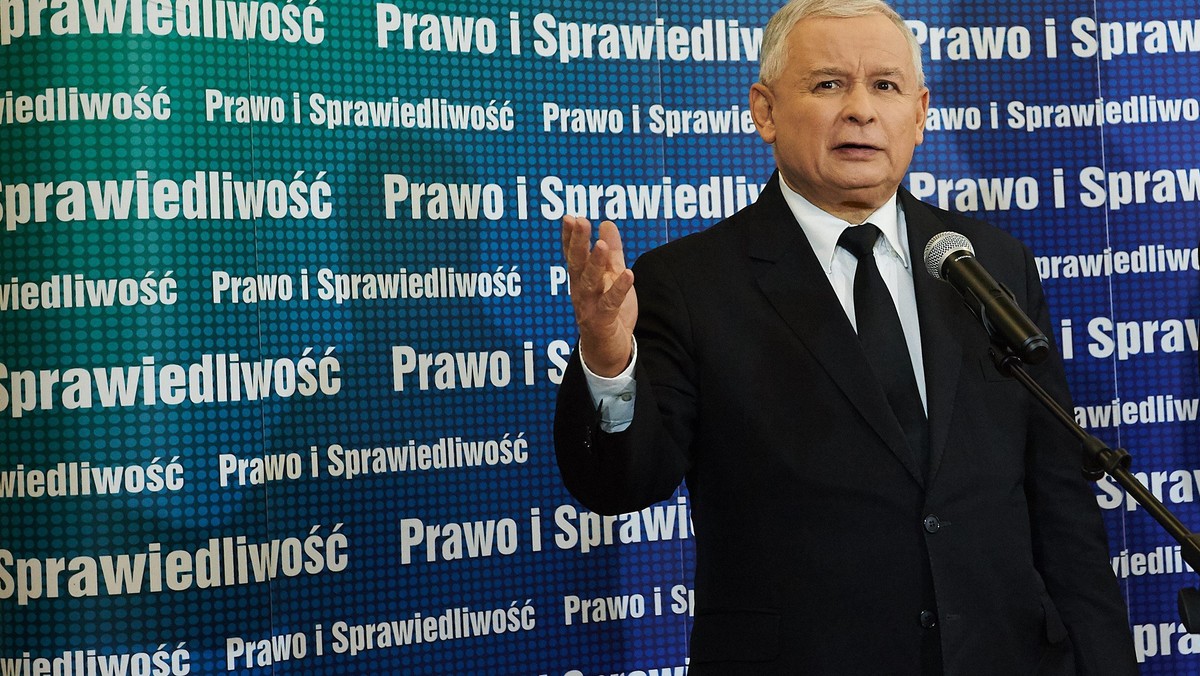 Prezes PiS Jarosław Kaczyński