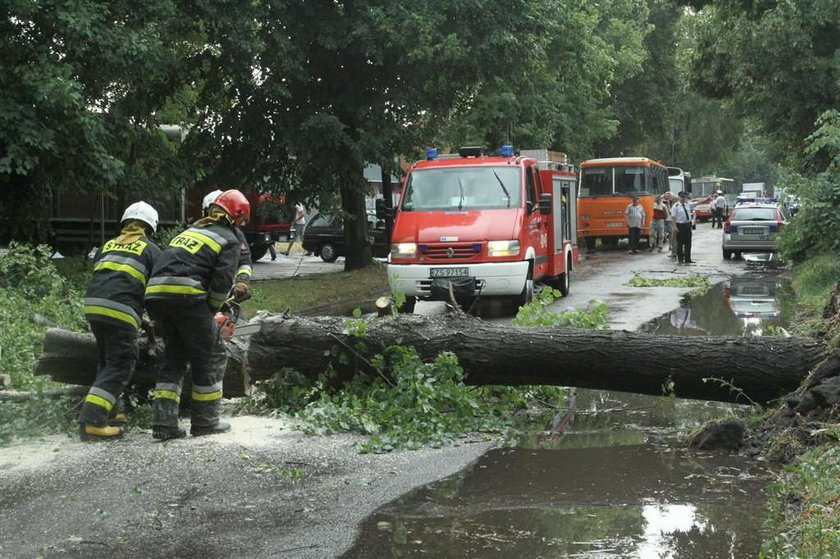 burza, gradobicie, ulewa, Białogard