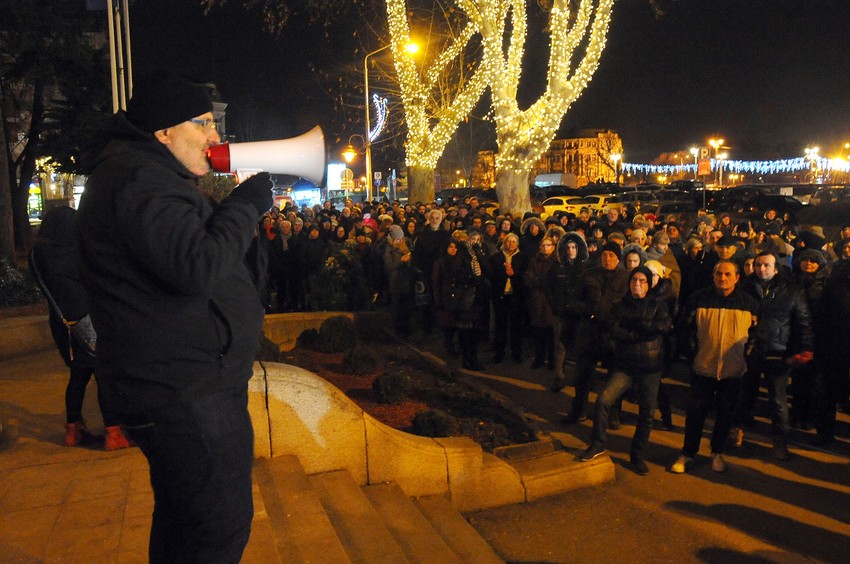 Jedini govornik u Nišu Dr Saša Živić 