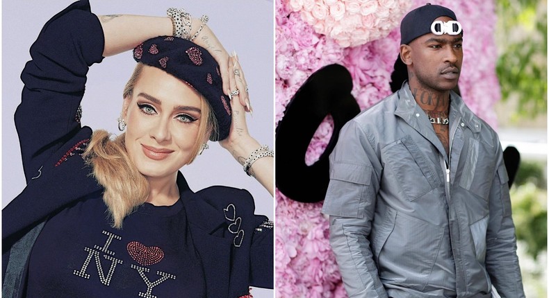 Adele and Skepta whose real name is Joseph Junior Adenuga have been friends for years and live in the same neighbourhood. [Instagram/AdeleUniversal] [Instagram/SkeptaGram]