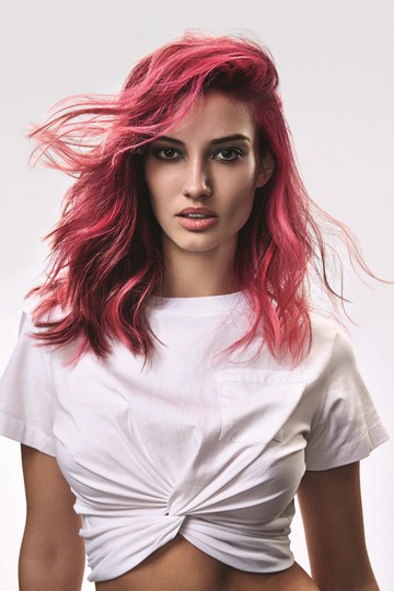 #MAGENTAHAIR